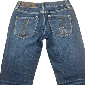 Christian Audigier Y2K Vintage Rhinestone Jeans